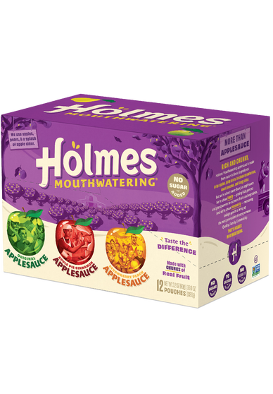 Holmes Applesauce Variety Pack – 12 Pack
